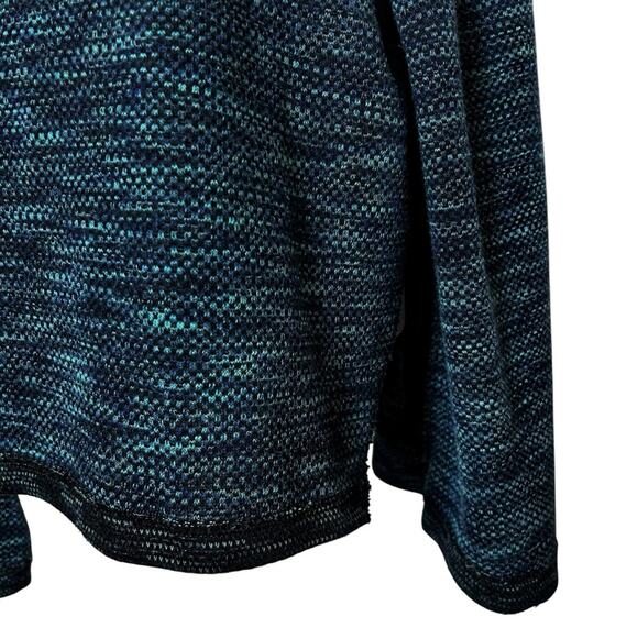 Free People We the Free Sweater Womens Size M Blue Oversized Turtleneck Boxy - Picture 6 of 12